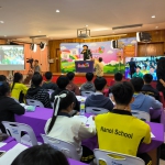 เบื้องหลังการถ่ายทำรายการ "ติวเข้มเติมเต็มความรู้" ณ ... Image 18