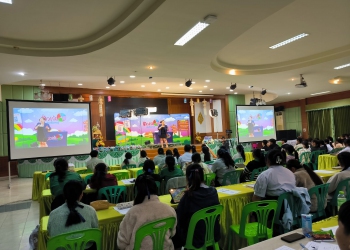 เบื้องหลังการถ่ายทำรายการ "ติวเข้มเติมเต็มความรู้" ณ ... Image 1